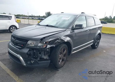 2019 Dodge Journey Crossroad from USA, damaged, VIN 3C4PDCGG3KT716713